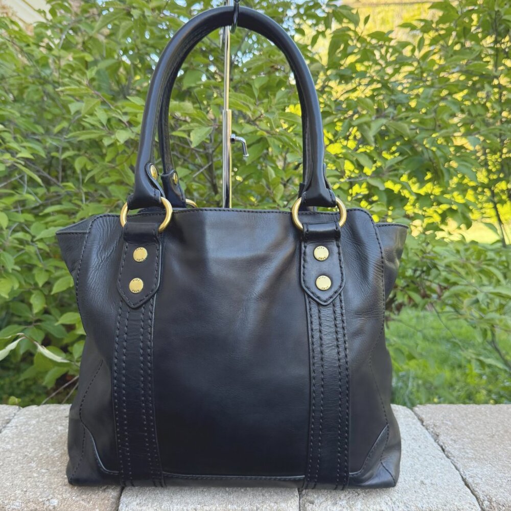 Frye Leather Distressed Melissa Tote Bag